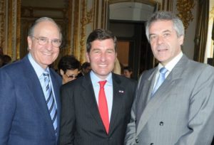 gala2 Presidential special envoy George Mitchell and ambassadors Charles Rivkin and Sir Peter Westmacott